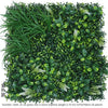 50x50cm 3d Artificial Plant Panel Plastic Outdoor Green Lawn Diy Home Decor Wedding Backdrop Garden Grass Wall Flower Wall