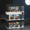 1/64 Garage Scene Model Simulation Parking Place with Light Voice Control Electronic Door Connected in Series Cars Display Boxes