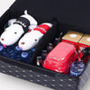 Car storage box car trunk storage storage box leather storage box box folding multi-functional car supplies travel outing