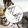 Bike Cargo Rack Easy Installation Sturdy Rear Bike Rack Luggage Carrier Rack for Cycling Mountain Bikes Road Bikes Carrying