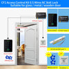 Tuya NFC Bluetooth Backlit Touch Keypad Access Control IP65 Waterproof RFID 13.56MHz Biometric Fingerprint Door Opener Keyboard