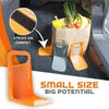 2pc Car Back Auto Trunk Fixed Rack Holder Stand Shake-proof Organizer Fence Storage Holder Adjustable Distance Storage Box Fixer