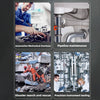 Two-Way Articulating Borescope Camera with Light: 3.9mm/6mm Industrial Endoscope Inspection Camera with Articulated Prob