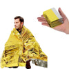 Emergency Blanket 160*210cm Waterproof Keep Warm Blanket Camping Survival Tool Life Saving First Aid Insulation Tools  Gold