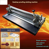 Small upgrade Manual Slotting and Sampling Machine Gift Box Gray Cardboard V-slot Machine Sampling Machine Gift Box