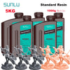SUNLU 5KG Standard Resin 405nm LCD Printer Photon Curing Good Precision Smooth Surface Low Odor Model Garage Kit Printing