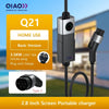 EV Charger 3.5KW 7.3KW 11KW 22KW 16A 32A Type 2 Portable Electric Vehicle Charging 7Meter Bluetooth APP EV Car Charging Station