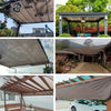 Sunshade net 12 needle coffee sunshade net Home garden succulent UV protection 85-90% Sunshade net Balcony sunshade Car shed