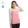 Electromagnetic radiation protective clothes metal fiber maternity apron EMR shielding wearing inside pregnant woman clothing