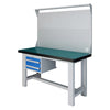 Garage Storage Cabinet Table Wall Mounted Metal Work Bench Garage Workbench Pegboard Hooks