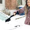 Windshield Scraper Car Snow Brush and Ice Scraper for Ice and Snow Ergonomic Foam Grip Snow Cleaner for Car Window Ice Cleaning
