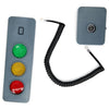 Garage Safe Light Anti Collision Auto Parking System with Three Colors Light LED Traffic Light Adjustable Battery Operated