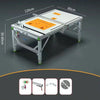 DIY Folding Workbench Multifunctional Woodworking Workbench Woodworking Saw Table Portable Folding Lifting Saw Table Decoration