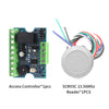 Access Control Kit Relay Access Controller Board + Mini Card Reader for Electric Lock System Wiegand 26-44& TM Card Reader Set