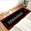 Styles Motorcycle garage Display Carpet Floor Mat Garage Racing Moto Electric Vehicle Mat Entrance Anti Slip Doormat Bedroom Rug
