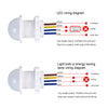 Motion Sensor Light 110V 220V Smart Switch Sensor PIR Infrared Motion Sensor Smart Home Human Body Automatic Sensor Night Lamp