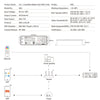 Miboxer ML5 DC12-48V 5in1 Controller Matter Over WiFi+2.4GHz Tuya APP WIFI Control Single/Double Color RGB RGBW RGBCCT Strip