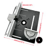 Woodworking Router Lift System and Aluminum Top Plate for 65mm Diameter Motors Workbench Trimmer Engraving Machine DIY Tools