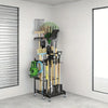 Storage Rack Rakes Shovels Rack Garden Tool Organizer Stable Utility Rack Easy to Install Garage Tool