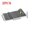 Heavy Duty Parking Mat, Car Garage Wheel Stopper Anti-Slip Pad, Tire Guide Block for Vehicle Positioning and Safe Parking