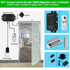 433MHz Door Wireless Access Controller System Kit Remote Control Unlock Gate Opener+ DC12V Power Supply, Electric Locks for Home