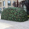 Modern Camouflage Iron Galvanized Single Car Easy Use Garage Outdoor Carport Canopy Folding Waterproof Car Cover Tent for Car