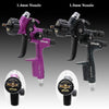 NTOOLS SPRAY GUN  HVLP 1.3/1.4MM 2 pieces Spray painting tools, automotive spray guns, air professional spray guns
