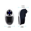 Plug In Electric Heater 500W Portable Room Heater Remote Control Mini Radiator Heating Stove Home Appliance Warmer