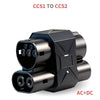 CCS1 to CCS2 EV Charger Adapter 2300A EV CCS1 DC to CCS2 Electric Vehicle Charger Fast EV Charging Adapter Factory directly sale