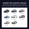 EV Charger 3.5KW 7.3KW 11KW 22KW 16A 32A Type 2 Portable Electric Vehicle Charging 7Meter Bluetooth APP EV Car Charging Station