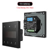DT6 DT8 DALI Master Glass Wall Mounted Touch Panel 4 Control Modes DALI-2 Certified DALI Master Touch keys With LED Indicator