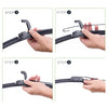 Xukey 3Pcs/set Front Rear Windshield Wiper Blades Kit For Suzuki SX4 Hatchback SUV 2018 2017 2016 2015 2014 2013 2012 26"14"10"