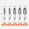 5Pcs Damaged Screw Extractor Set Bolt Remover Hex Shank Drill Bit Tool for Stripped Screws Includes Sizes 0 to 4