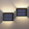 COB Outdoor Solar Lights Garden Decoration External Decors Sunlight Wall Lamp for Yard Walkway Fence Dusk to Dawn Waterproof