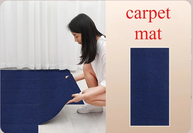 Non-Slip Interlocking Floor Mats - Self-Adhesive Waterproof Carpet for Large Areas, Garage, Gym - Durable Commercial Flooring