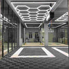 High-strengh Best Selling Interlocking Garage Floor Tiles/Removable Interlocking Floor Mats For Warehouse plastic flooring
