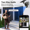 4K Solar Dual‑Lens PTZ Camera