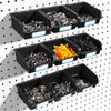 1 set of pegboard with hooks, workshop clamp board hooks, garage organization tool