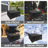 Garden Furniture Cover with Air Vent Waterproof Windproof Anti-UV Heavy Duty Rip Proof 600D Oxford Patio Garden Table Cover Pack