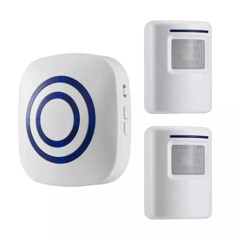 Motion Detector Sensor Alarm Weatherproof Driveway Alarm Wireless, Indoor Outdoor Home Security Business Motion Sensor Alarm