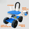 New Garden Work Artifact Agricultural Small Stool Mo bile Seat with Wheel Lazy Man Car Picking Rotating Tool Cart