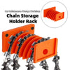 1PCS Chain Saw Chain Storage Rack With Screw Holes Wall Mounted Car Repair Tool Storage Holders Racks For Garage Workshop