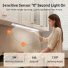 Motion Sensor LED Cabinet Lamp Wireless Dimmable LED Night Light Rechargeable Lamp for Kitchen Wardrobe Aisle Closet Tube Light