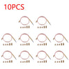 60/120cm Universal Gas Thermocouple Valve Fireplace Boilers Ovens Replacement Temperature Controller Probe with 5 Fixed Parts