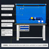 Garage Heavy Duty Workshop Bench With Drawer Anti Static Tool Box Cabinet Work Bench