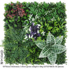 50x50cm 3d Artificial Plant Panel Plastic Outdoor Green Lawn Diy Home Decor Wedding Backdrop Garden Grass Wall Flower Wall