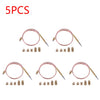 60/120cm Universal Gas Thermocouple Valve Fireplace Boilers Ovens Replacement Temperature Controller Probe with 5 Fixed Parts