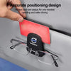 Leather Car Glasses Clip Sunglasses Box Sun Visor Eyeglasses Holder Card Ticket Holder For  Volvo XC60 XC90 V40 V60 S60 V50 V90