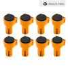 8Pcs Workbench Peg Brake Stops Clamp 19/20mm Dogs Woodworking Table Limit Block Workbench Workshop Tools