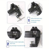 1-piece bench vise, small bench vise, workbench precision flat-nose pliers, industrial-grade heavy-duty bench vise